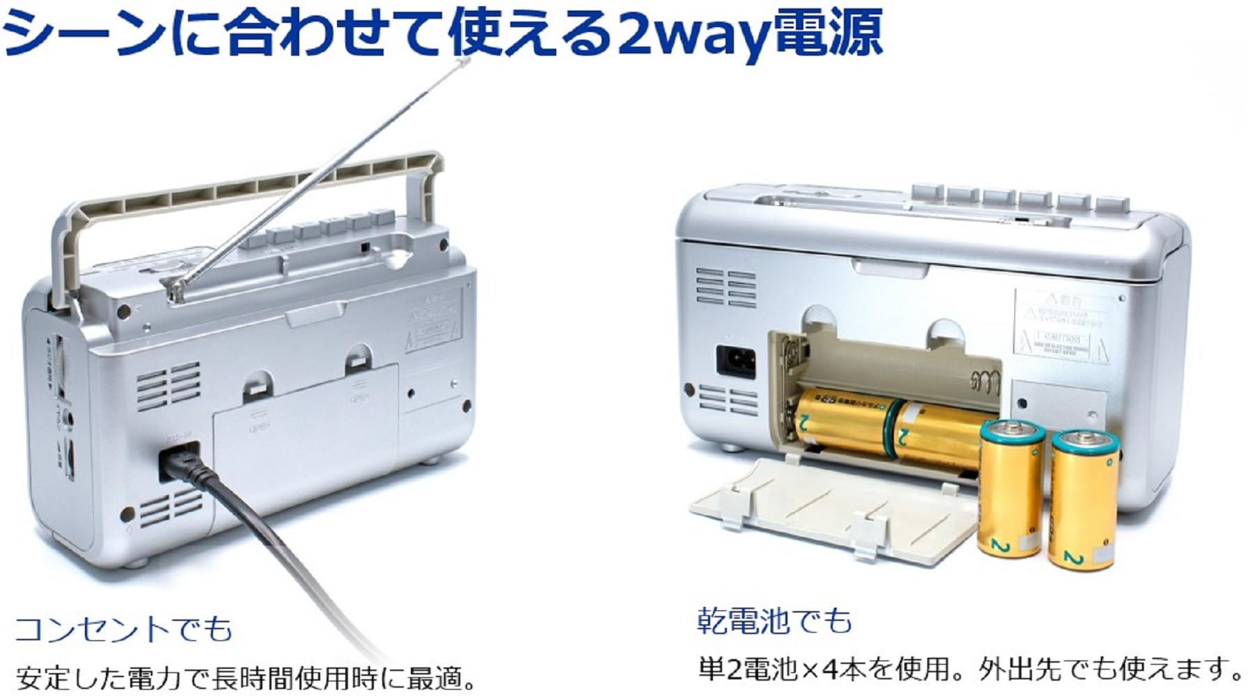 Amazon.co.jp: ポータブル・ラジオカセット DIDICA miniデジカ・ミニ